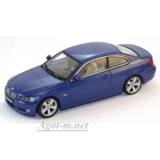 BMW 3 series coupe 2007Г. с открывающимся капотом, montegoblue metallic