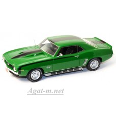 43005-HW Chevrolet Camaro 1969г. зеленый