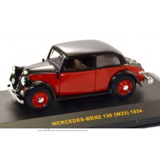 026MUS-IX Mercedes-Benz 130 W23 1934 Red and Black