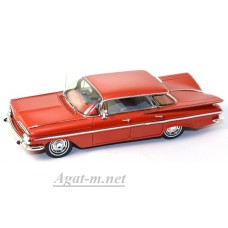 2903S-SPK Chevrolet Impala Sedan 4 Windows 1959 Red