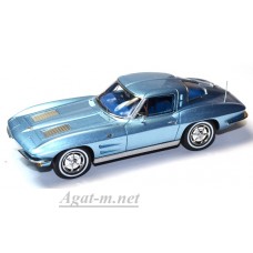 2971S-SPK Chevrolet Corvette Sting Ray coupe 1963 blue