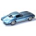 Масштабная модель Chevrolet Corvette Sting Ray coupe 1963 голубого цвета