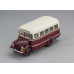 Автобус ГЗА-651 - 1952 г., бордовый/белый