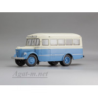 165107-ДИП Автобус ГЗА-651 - 1951 г., голубой/белый