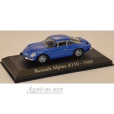 Масштабная модель Renault Alpine A110 1969 Blue