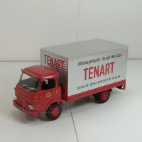 043RPA-ATL RENAULT SAVIEM SG 4 MB 59 фургон "TENART" 1968 Red