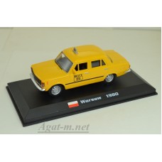 FIAT 125p Warsaw, желтый (1980г.)