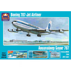 14401-АРК Сборная модель Авиалайнер Боинг 707