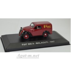 021AF-АТЛ FIAT 500A "MALAGUTI" 1947 Maroon