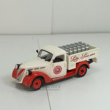 095AF-АТЛ FIAT 1100 ELR CAMIONCINO "LATTERIA SORESINESE" 1952 Red/Beige