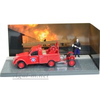 2428019-АТЛ CITROEN 2CV Pick-Up AZU-B Sapeurs Pompiers (пожарный) 1960