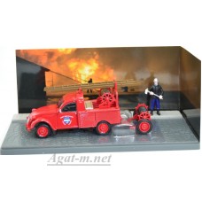 2428019-АТЛ CITROEN 2CV Pick-Up AZU-B Sapeurs Pompiers (пожарный) 1960