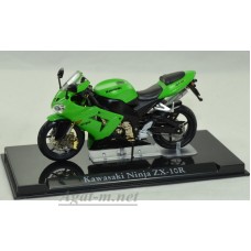 4110104-АТЛ Мотоцикл KAWASAKI Ninja ZX-10R Green