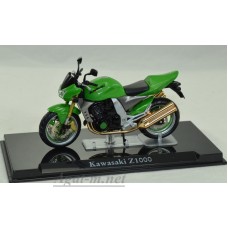 Масштабная модель Мотоцикл KAWASAKI Z1000 Green