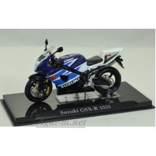Масштабная модель Мотоцикл SUKUZI GSX-R 1000 Blue/Light Blue/White