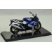 Масштабная модель Мотоцикл SUKUZI GSX-R 1000 Blue/Light Blue/White