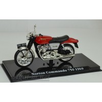 4658103-АТЛ Мотоцикл NORTON Commando 750 1969 Red