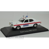 4650122-АТЛ FORD Cortina Mk3 2.0 GT "Essex Police" 1970 White