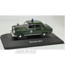 7598002-АТЛ MERCEDES-BENZ 180D (W120) "Polizei" (полиция Германии) 1953