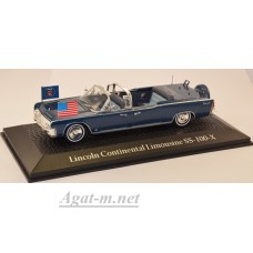 Масштабная модель LINCOLN Continental Limousine SS-100-X президента США Джона Кеннеди 1963г.
