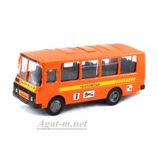 Масштабная модель ПАЗ-32053 автобус техпомощь