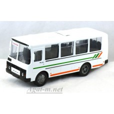 Масштабная модель ПАЗ-32053 автобус служебный