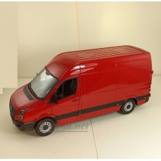 126В-003-КАР VOLKSWAGEN Crafter Van, red