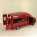 VOLKSWAGEN Crafter Bus, red