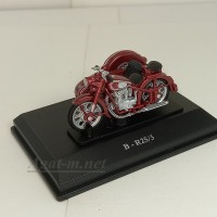 4-91942-КАР BMW R25/3 motorcycle with sidecar, red-burgundy