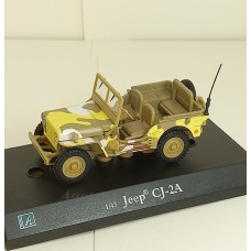 710077-5-КАР JEEP Willys CJ-2A, olive green