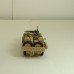 JEEP Willys 1/4 Ton Military Vehicle with 2 soldier, бежевый