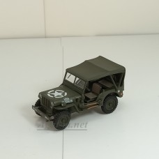 997-КАР JEEP Willys 1/4 Ton military vehicle with softtop