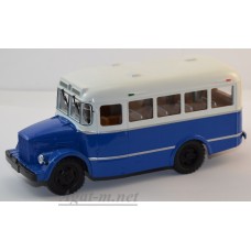 КАвЗ-651 автобус, серо-синий