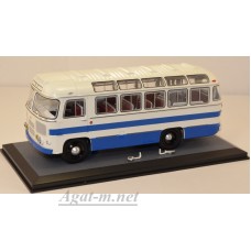 ПАЗ-672 автобус, бело-синий
