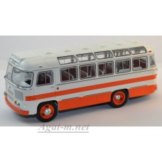 ПАЗ-672 автобус, бело-красный