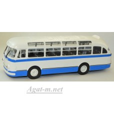 ЛАЗ-695Е автобус, бело-голубой