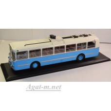 ЗИУ-5 троллейбус, голубой