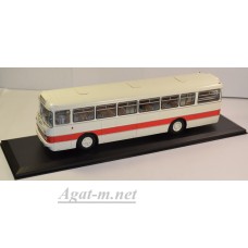 04013A-КЛБ Икарус-556 Автобус бело-красный (с номерами и указателями)