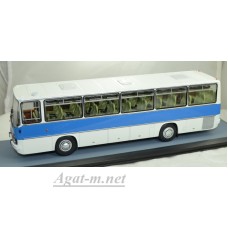 Икарус-256.51 автобус, бело-синий 