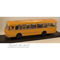 04018-КЛБ Ликинский автобус-677М 1983г., охра белые двери