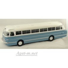 Икарус-55 автобус, бело-голубой