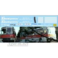 238U-ДД Набор декалей Икарус 250 к/ф Водитель автобуса