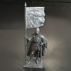 129М-ЕК Тевтонский рыцарь со знаменем Ордена, 1400 год