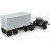 УРАЛ 44202 тягач контейнеровоз, хаки/серый