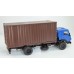 Камский-5325 контейнеровоз, синий/коричневый