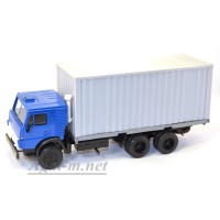 2094-ЭЛ Камский 53212 контейнеровоз, синий/серый
