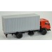 Камский-5325 контейнеровоз, красный/серый