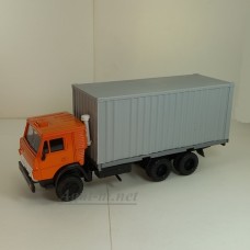 2094-6-ЭЛ Камский 53212 контейнеровоз, оранжевый/серый