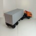 Камский-54112 тягач контейнеровоз со спойлером, оранжевый/серый