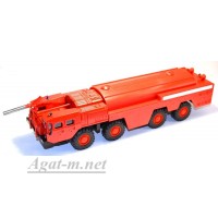 2001-ЭЛ МАЗ-7310 "Ураган" пожарный, красный